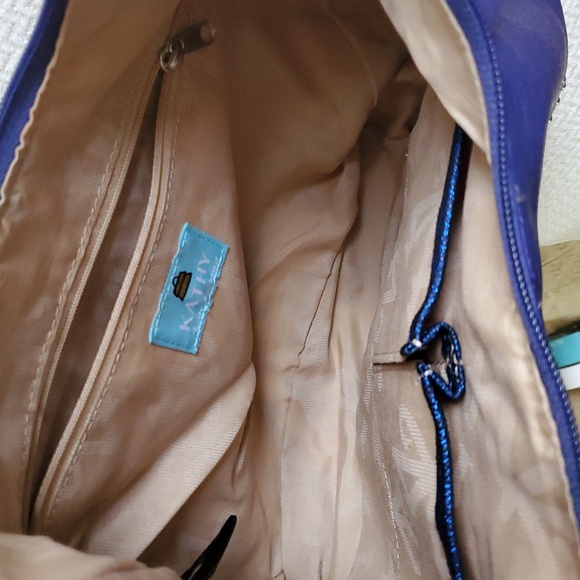 Kathy Van Zeeland Shoulder Bag/Nordic Purple - Picture 12 of 17